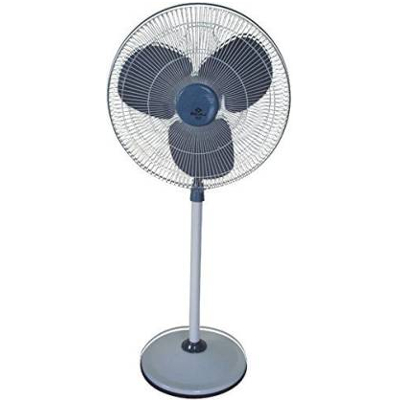 BAJAJ Tez Farrata 500 mm 3 Blade Pedestal Fan  (Grey, Pack of 1)