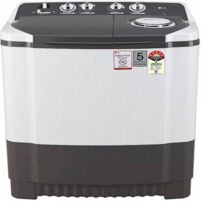 LG 7 kg Semi Automatic Top Load Grey, White  (P7020NGAZ)
