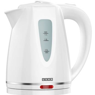 USHA 3315 Electric Kettle  (1 L, White)