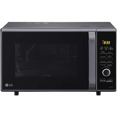 LG 28 L Charcoal Convection Microwave Oven (MJ2886BFUM, Black)