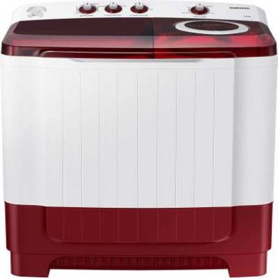 SAMSUNG 8.5 kg Semi Automatic Top Load Red, Grey  (WT85R4200RR/TL)