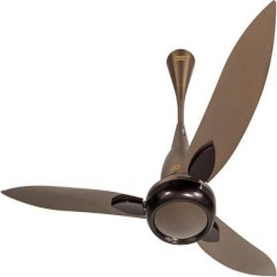 Usha Bloom Bellflower 1300mm Goodbye Dust Ceiling Fan (Sparkle White & Silver)