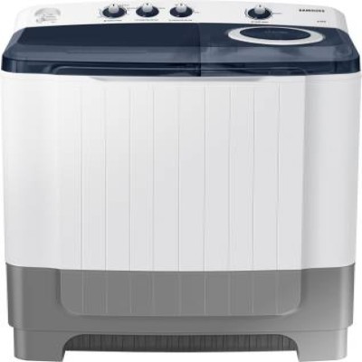 SAMSUNG 8 kg Semi Automatic Top Load White, Grey  (WT80R4200LG/TL)