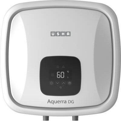 USHA 15 L Storage Water Geyser (Aquerra DG, White, Grey)