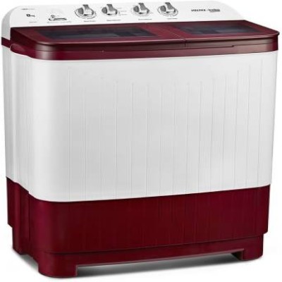 Voltas Beko 8 kg Semi Automatic Top Load Red  (WTT80DBRG)