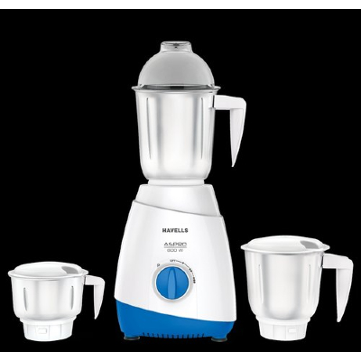 Havells Aspro 3 Jar Mixer Grinder, 600 W