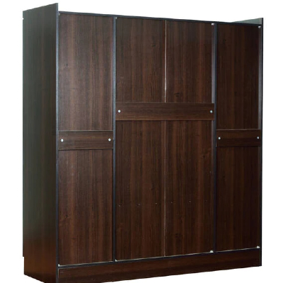 Nariko 4 Door Wardrobe in Wenge Finish