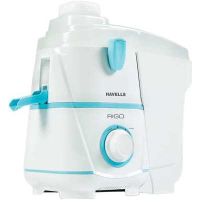 HAVELLS Rigo without jars (0 jars) 500 W Juicer (White, Blue)