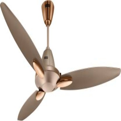USHA Bloom Daffodil GoodBye Dust 1250 mm 380 Blade Ceiling Fan  (Sparkle Golden, Brown, Pack of 1)