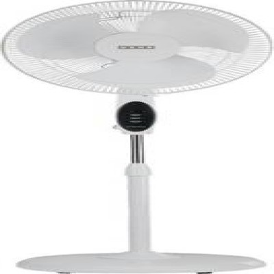 USHA Striker 400 mm 3 Blade Pedestal Fan  (White, Pack of 1)