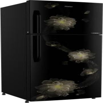 Haier 258 L Frost Free Double Door 3 Star Convertible Refrigerator  (Black Blossom, HRF-2783CKB-E)