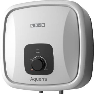 USHA 25 L Storage Water Geyser (Aquerra, White, Black)
