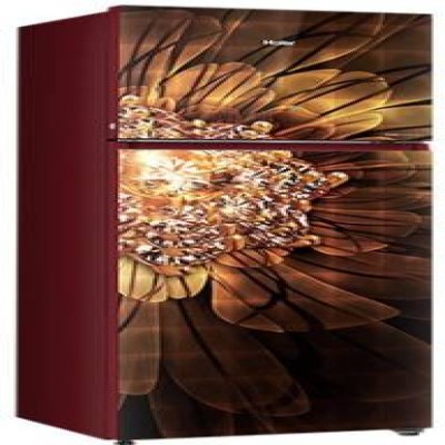 Haier 258 L Frost Free Double Door 3 Star Convertible Refrigerator  (CrystalGlass, HRF-2784PCG-E)