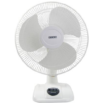 USHA 400MM STRIKER HI SPEED TF 400 mm 3 Blade Table Fan  (White, Pack of 1)