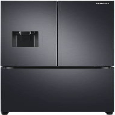 SAMSUNG 579 L Frost Free French Door Bottom Mount Convertible Refrigerator  (Black Matt (Doi), RF57A5232B1/TL)