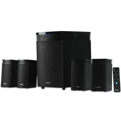 Panasonic SC-HT40GW-K 80 Watt 4.1 Channel Wireless Bluetooth Speaker (Black)